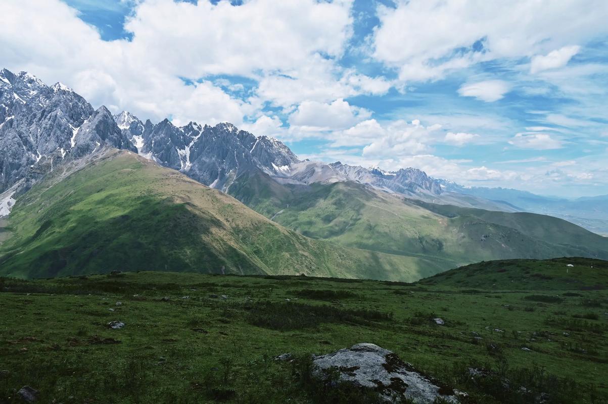 甘孜刀锋岩（岗嘎雪山） 参考图 1
